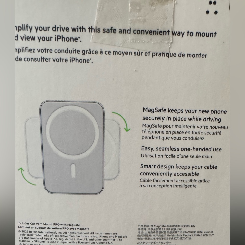 BELKIN Car Vent Mount Pro with MagSafe - Picture 12 of 15